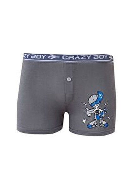 Erkek Çocuk Baskılı Boxer 6'lı