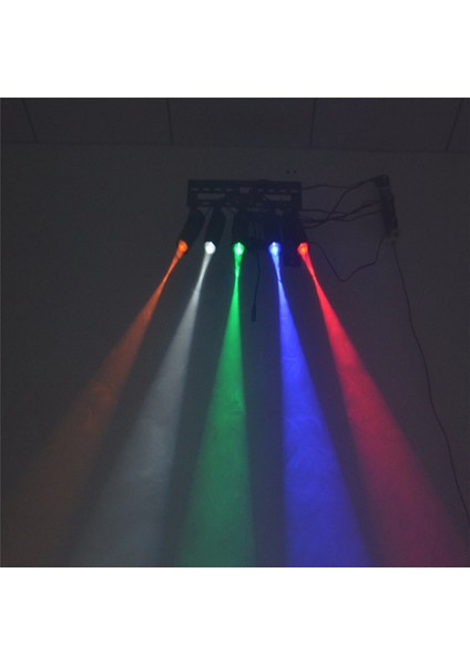 LED Işık Işın Pinspot Aydınlatma Spot Işığı Süper Parlak Lamba Ayna Topları Parti Disko Sahne Etkisi Projektör A -Eu Fiş (Yurt Dışından) indirimleri