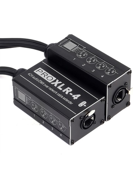 RJ45 Ila 4 Kanal Xlr Audio 3 Pin Dmx Sahip Veya Studıo Kayıtları Için Kablo Nete Yapmak Için (Yurt Dışından) modelleri