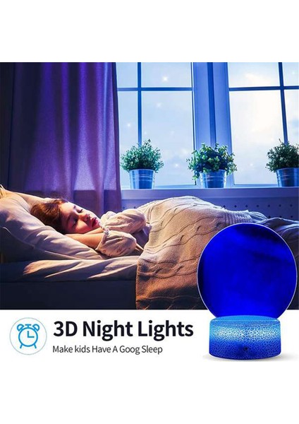 10PCS Akrilik 3D LED Lamba Taban Tablo Gece Işık Tabanı 7 Renk Abs Pil Veya USB ile Çalıştırılan Aydınlatma Aksesuarları (Yurt Dışından) indirimleri