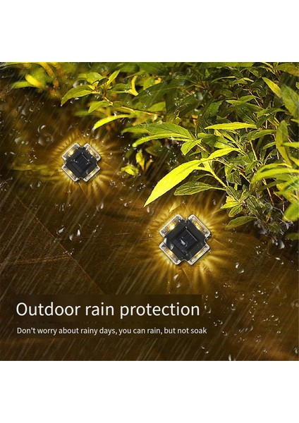 4pcs Açık Güneş Işıkları Güneş Işığı IP65 Bahçe Bahçesi Garaj Veranda (Sıcak Işık) Için Su Geçirmez Güneş Güvenlik Işıkları (Yurt Dışından) fırsatları