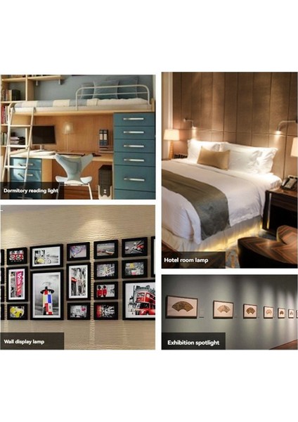 Okuma Işık LED Hortum Spot Hortum Hortum Duvar Lambası Boyu Lambası Yatağı Için Touch Control Okuma Sıcak Işık Abd Fiş (Yurt Dışından) fırsatları