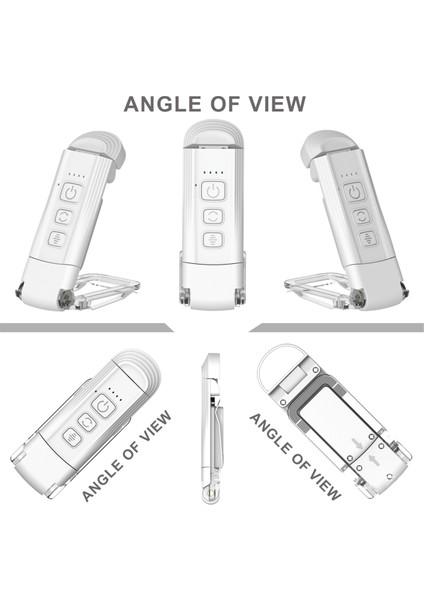 USB Kitap Klip Işık Katlama Okuma Işık Öğrenci Göz Koruma Işık Masa Lambası Hafif Gece Okuma Işık Pembe (Yurt Dışından)