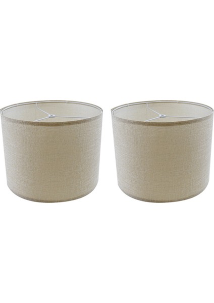 Labla Gözleşmeleri Doğal Keten Ahbonlar Yatak Odası Çalışma Masa Lamba Zemin Lambası Için Yedek Kumaş Abazatları (Yurt Dışından)