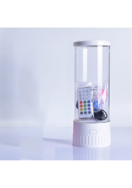 Denizanası Lambası Akvaryum Okyanus Gece Işıkları 7 Katlar LED Denizanası Ruh Hali Işıkları ile Ev Yatak Odası Masaüstü Dekorasyon (Yurt Dışından) modelleri