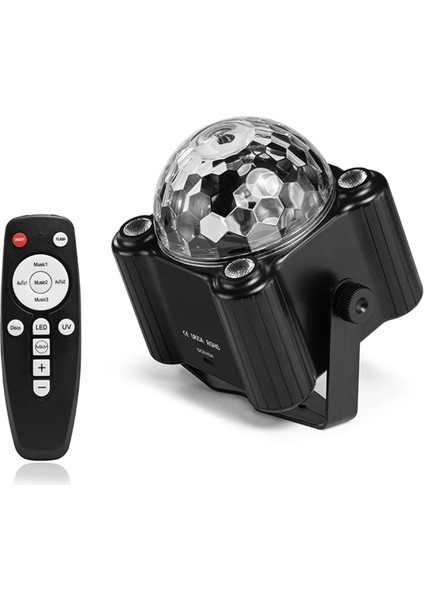 Disko Parti Işıkları Disko Ball LED Uv Ses Frekansı Flaş Stage Etkisi Düğün Noel Festivali Parti Işıkları (Yurt Dışından) fiyatları