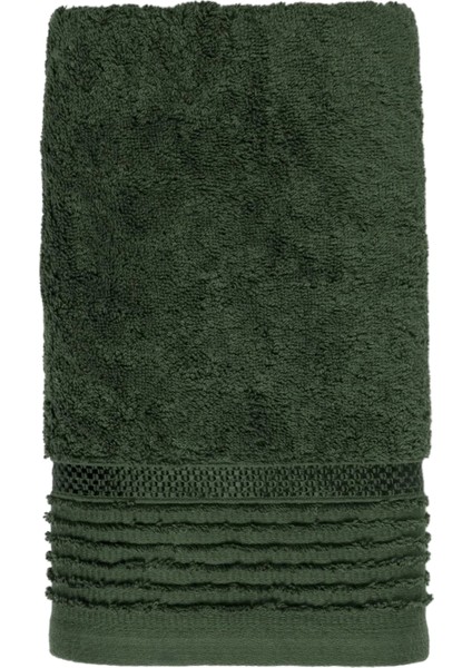 Vinca Pima Yeşil Pamuklu Banyo Havlusu 90 x 150 cm