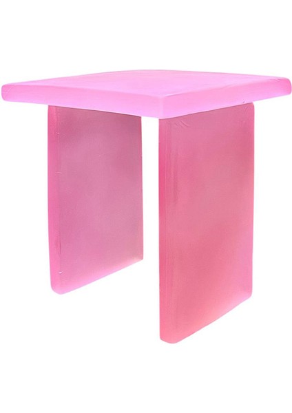 Tt Pembe Cam Yan Sehpa