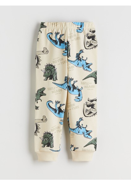 Yeni Sezon Dinazor Baskılı Erkek Çocuk Pijama Takımı fırsatları