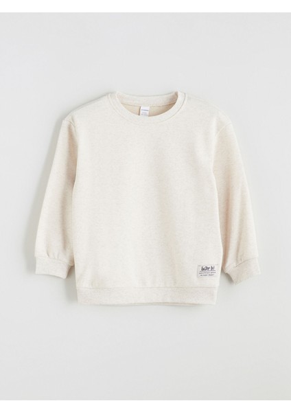 Yeni Sezon Bisiklet Yaka Basic Erkek Çocuk Sweatshirt 2'li indirimleri