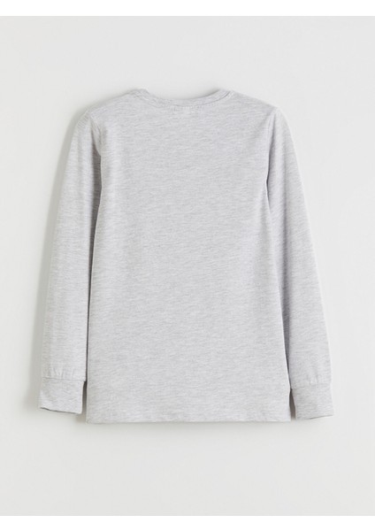 Yeni Sezon Bisiklet Yaka Erkek Çocuk Pijama Takımı fırsatları