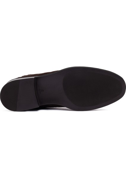 Kadın Kahverengi Süet Deri Chelsea Bot 25WFD510910 indirimleri