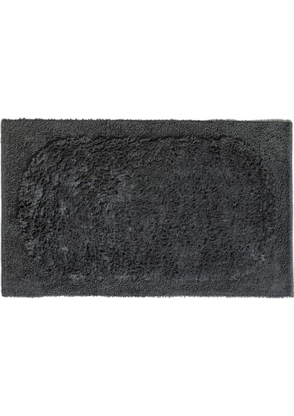 Lucia Antrasit Pamuklu Banyo Paspası 60 x 100 cm