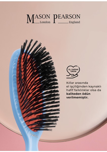 Pocket Child Bristle Cb4 Blue Çocuk Saç Fırçası fiyatları