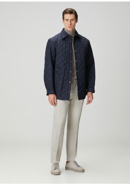 Lacivert Kapitoneli Dış Gömlek fiyatları