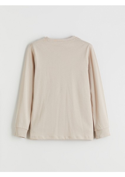 Yeni Sezon Bisiklet Yaka Erkek Çocuk Pijama Takımı fırsatları