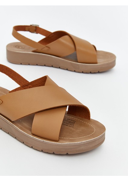 Yeni Sezon Çapraz Bantlı Kadın Sandalet modelleri