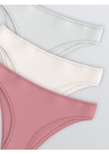 Yeni Sezon Düz Brazilian Külot 3'lü modelleri