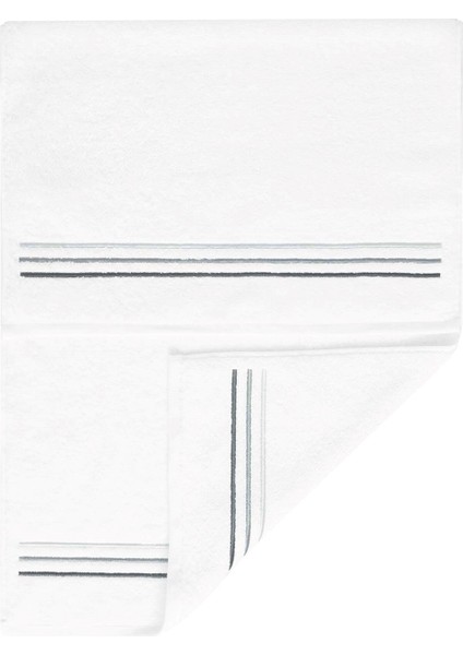 Trio Antrasit Pamuklu Yüz Havlusu 50X100 cm