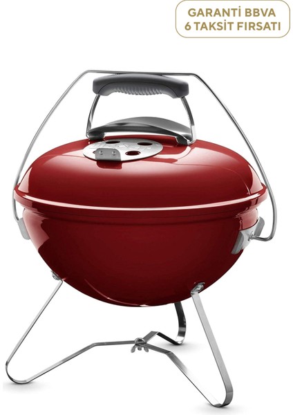 Smokey Joe Premium Crimson Kan Kırmızı Kömürlü Barbekü
