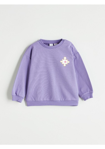 Yeni Sezon Bisiklet Yaka Baskılı Kız Bebek Pijama Takımı fiyatları