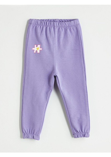 Yeni Sezon Bisiklet Yaka Baskılı Kız Bebek Pijama Takımı indirimleri