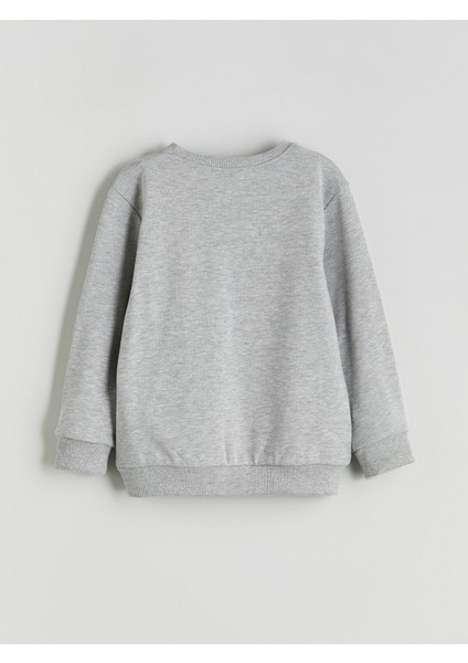 Yeni Sezon Bisiklet Yaka Erkek Çocuk Sweatshirt 2'li fırsatları