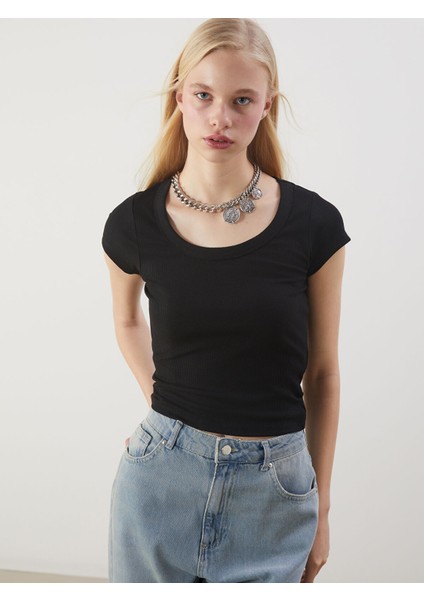 Yeni Sezon U Yaka Kadın Body