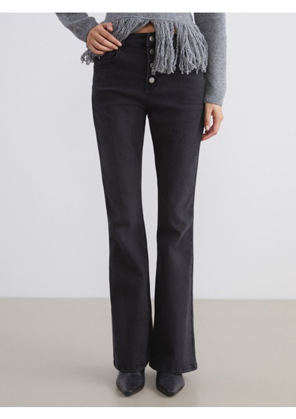 Yeni Sezon Flare Kadın Jean Pantolon fiyatları