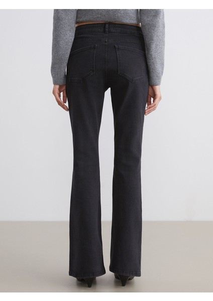 Yeni Sezon Flare Kadın Jean Pantolon fırsatları