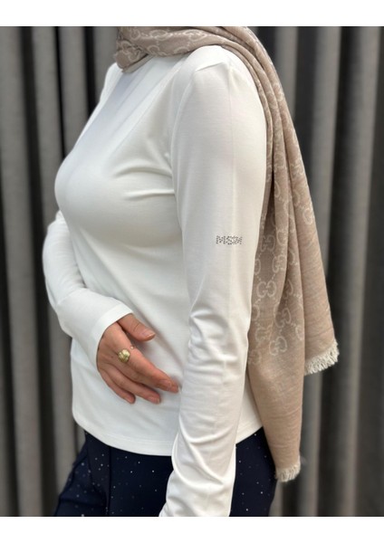 Missemramiss 4876 Mssm Kol Taşlı Rayon Bady