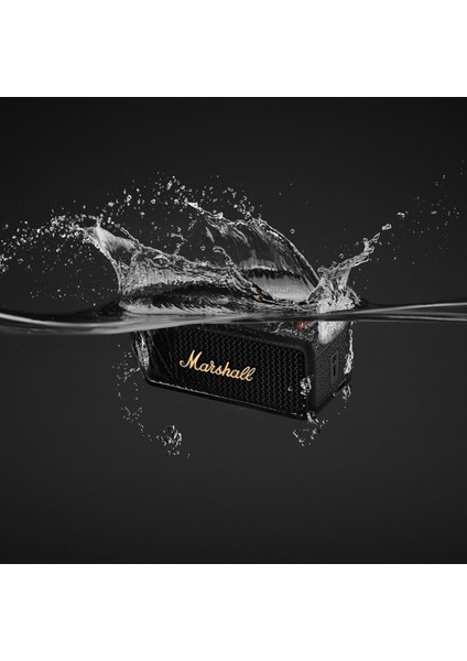 Emberton Iıı Black & Brass 2X38W 32+ Saat Çalma Süresi IP67 Suya Dayanıklı True Stereophonic Bluetooth Hoparlör