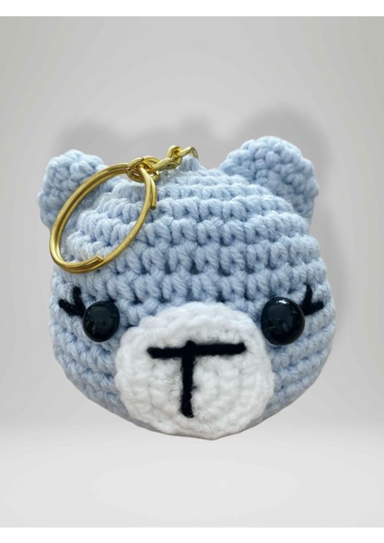 Amigurumi Anahtarlık 7-8 cm Sevimli El Örgüsü Hediyelik Anahtar ve Çanta Aksesuarı