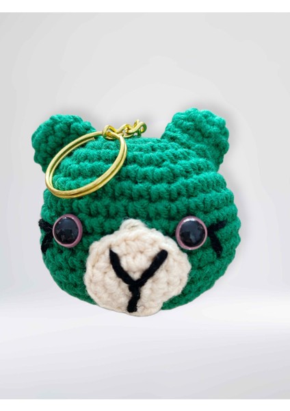 Amigurumi Anahtarlık 7-8 cm Sevimli El Örgüsü Hediyelik Anahtar ve Çanta Aksesuarı