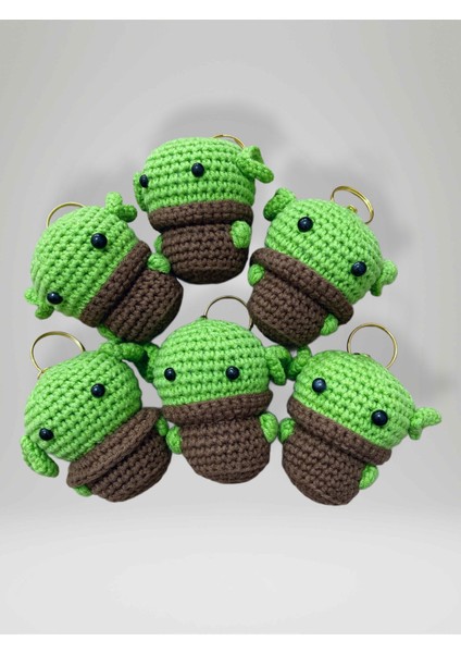 Amigurumi Anahtarlık 7-8 cm Sevimli El Örgüsü Hediyelik Anahtar ve Çanta Aksesuarı fiyatları