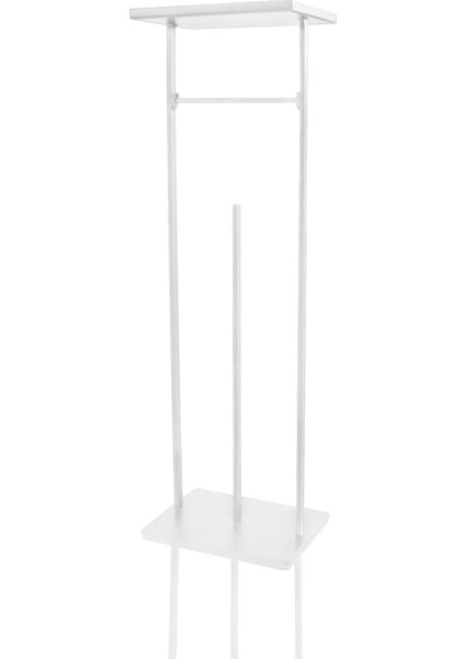 Tepsili Beyaz Tuvalet Kağıdı Standı 54X15X12 cm