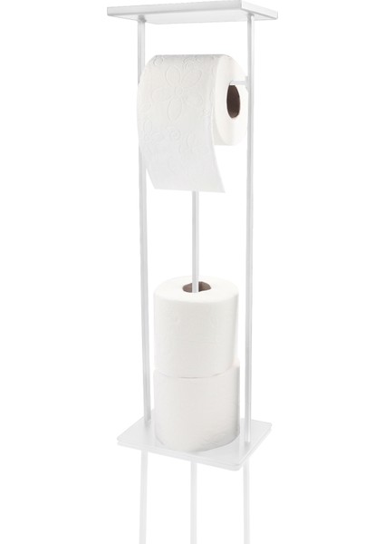 Tepsili Beyaz Tuvalet Kağıdı Standı 54X15X12 cm modelleri