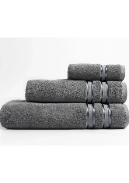 Olite Gri Pamuklu Banyo Havlusu 90 x 150 cm indirimleri