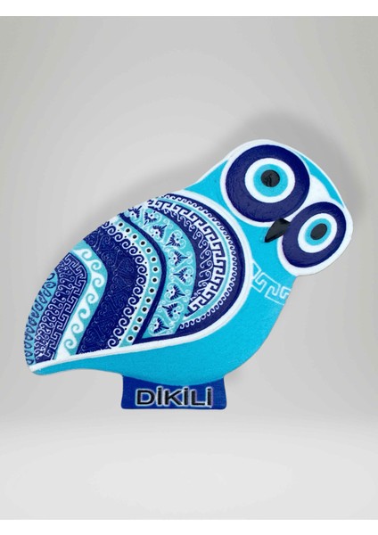 Dikili Temalı Polyester Kabartma Magnet Buzdolabı Süsü
