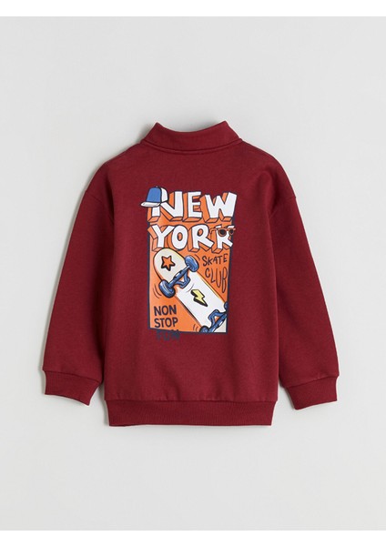 Yeni Sezon Dik Yaka Erkek Çocuk Sweatshirt indirimleri