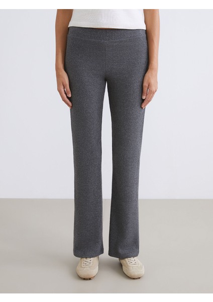 Yeni Sezon Beli Lastikli Geniş Paça Kadın Pantolon fiyatları