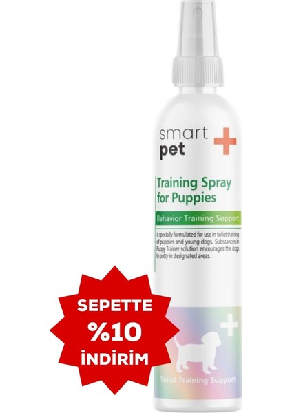 Yavru Köpekler Için Tuvalet Eğitimi Spreyi 100ML, Pratik ve Güvenli Kullanım