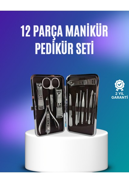 Wizard El ve Ayak Bakımı Için Profesyonel 12 Bakım Seti
