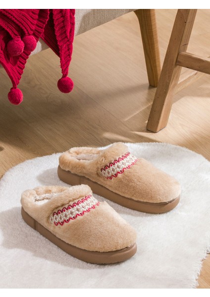 Yeni Sezon Kadın Pelüş Ev Terliği