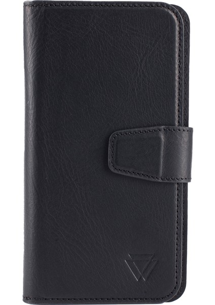 Multi Wallet iPhone 16 Pro Max Black Deri Telefon Kılıfı fiyatları