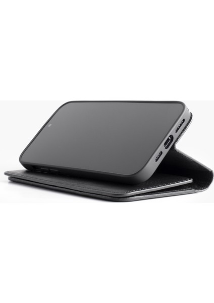 Multi Wallet iPhone 16 Pro Max Black Deri Telefon Kılıfı fırsatları