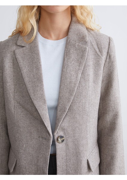 Yeni Sezon Kaşe Kadın Blazer Ceket modelleri
