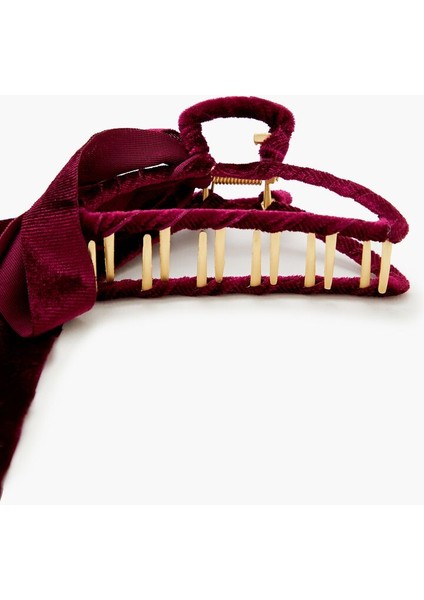 Kadife Fiyonklu Saç Tokası modelleri