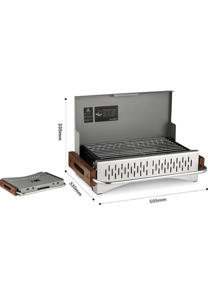 Premium Ultra Kompakt Bbq Mangal Kamp Mutfağı