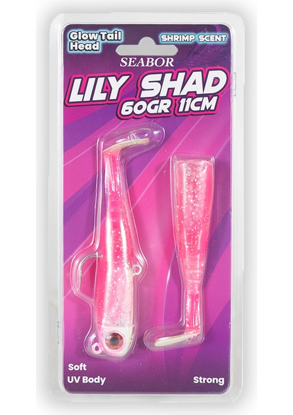 Lily Shad Combo 13.5 cm 125 gr Silikon Yem modelleri